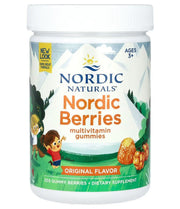 Nordic Naturals Nordic Berries multivitamiin, originaalmaitse - 200 kummikommi