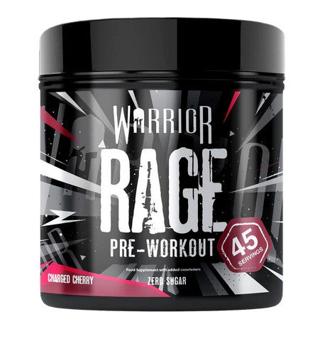 Warrior Rage, Charged Cherry - 392 g maisto papildas sportui