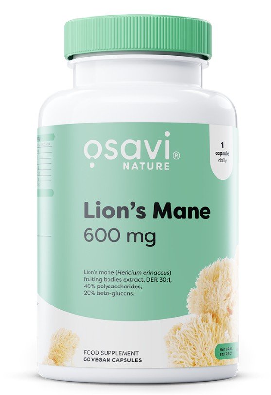 Maisto papildas Lion's Mane kapsulės