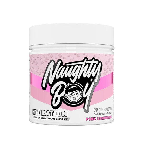Naughty Boy Hydration, Pink Lemonade - 127 g, elektrolitų papildas