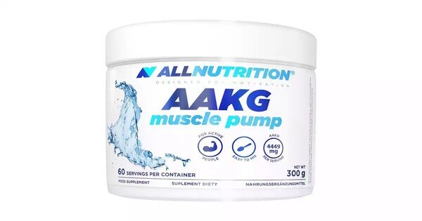 Allnutrition AAKG Muscle Pump, Natural - 300 g maisto papildas sportui