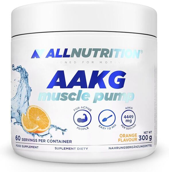 Allnutrition AAKG Muscle Pump, Orange - 300 g maisto papildas sportui