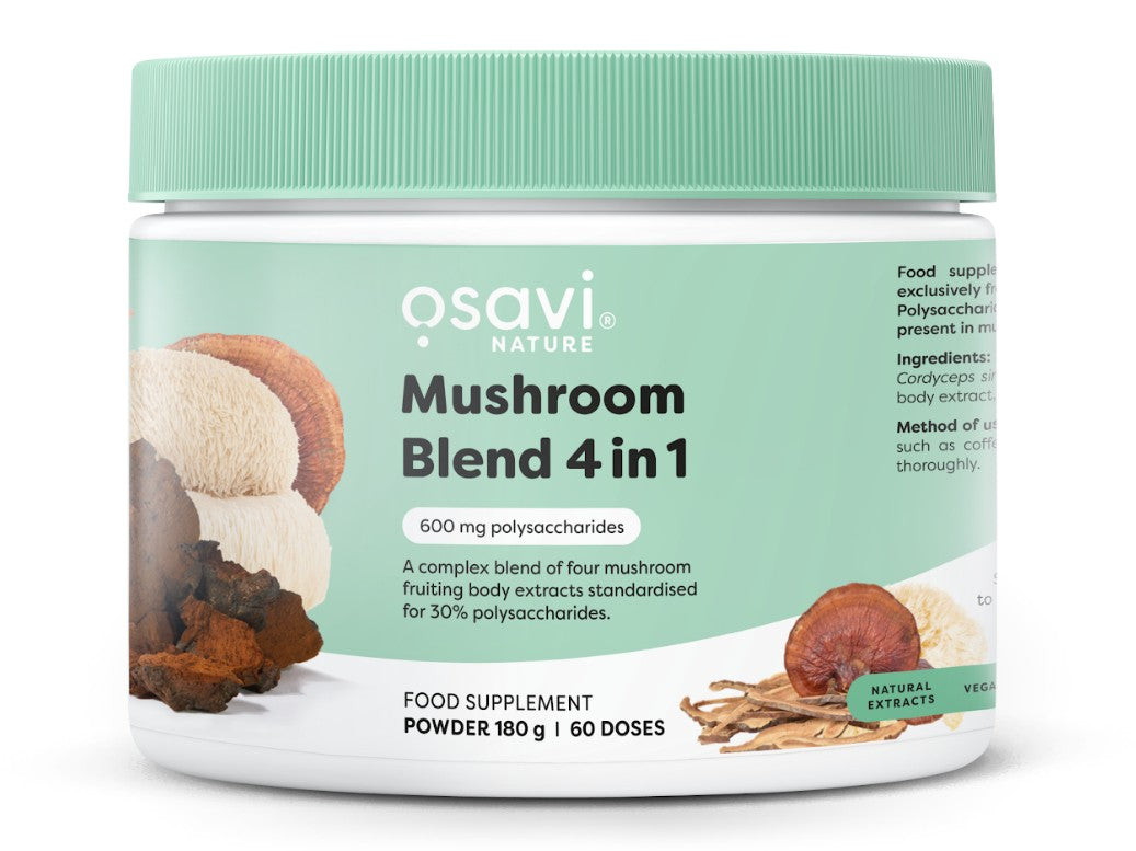 Osavi Mushroom Blend 4 in 1 maisto papildas