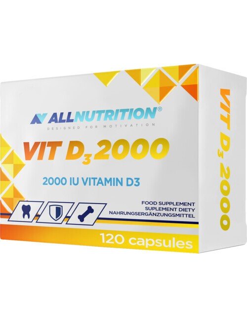Maisto papildas Vit D3 2000 IU kapsulės