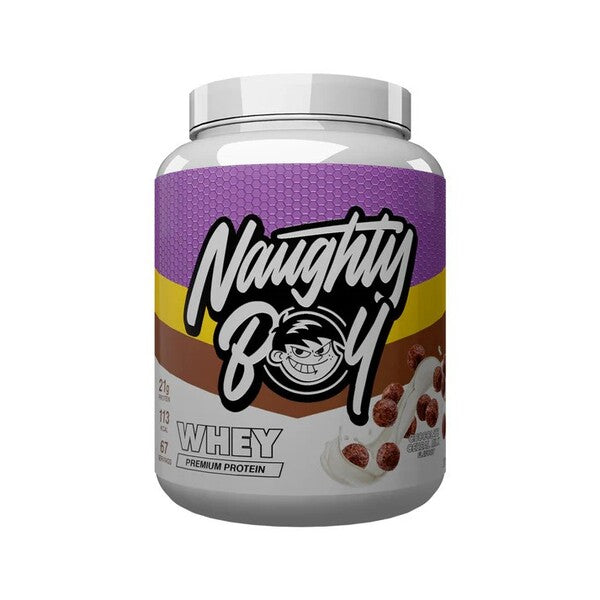 Naughty Boy Whey, šokoladinis pieno skonis, maisto papildas