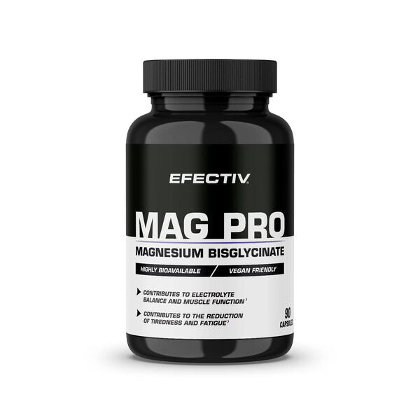 Efectiv Nutrition Mag Pro - 90 kapsulių, magnis biologiškai prieinamas