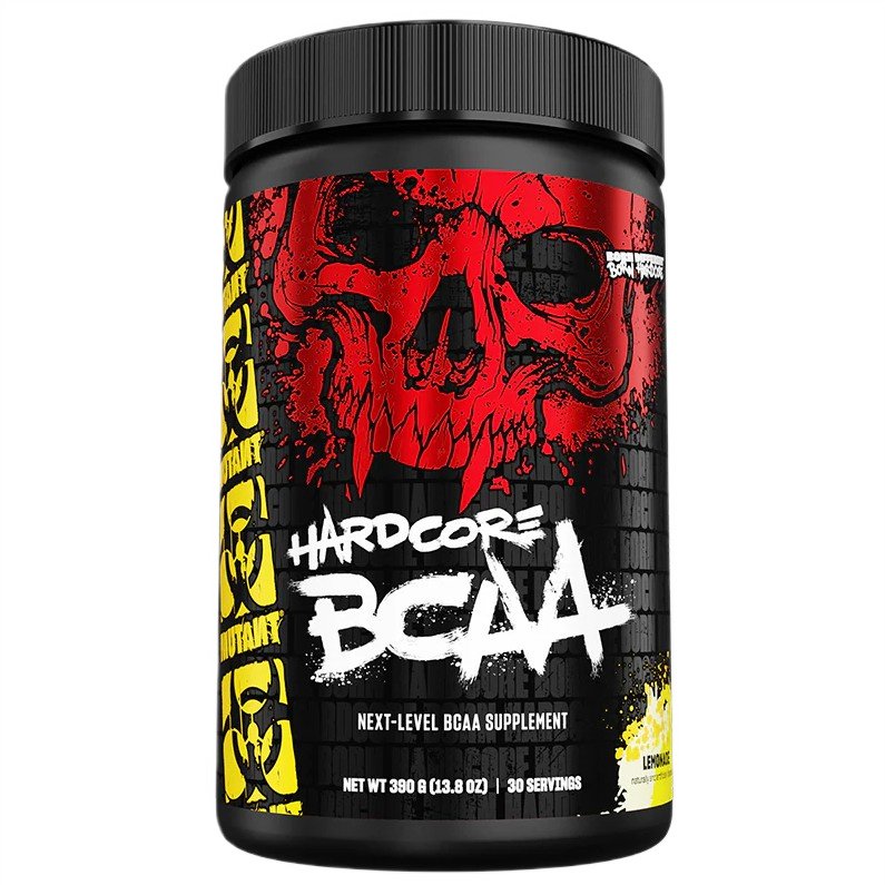 Mutant Hardcore BCAA, Lemonade - 390 g sporto papildas