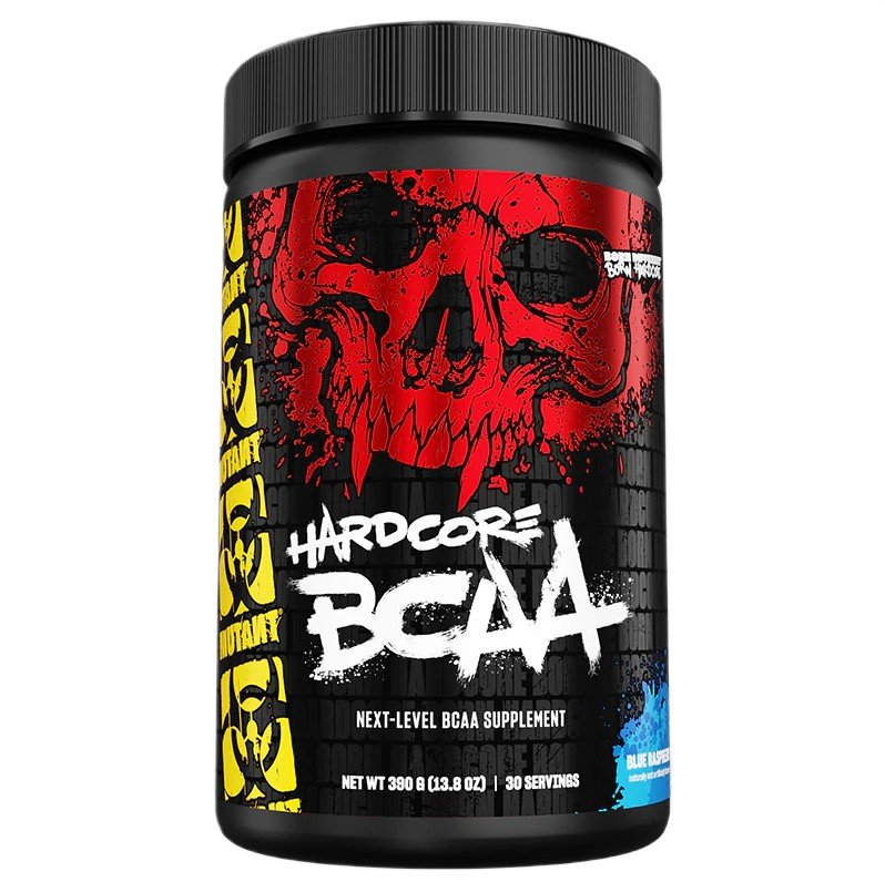Mutant Hardcore BCAA, mėlyna avietė, sporto papildas