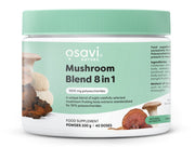 Osavi Mushroom Blend 8 in 1 maisto papildas, 200 g, sveikatos ir gerovės produktas
