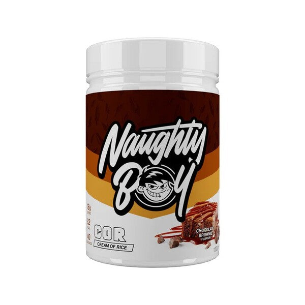 Naughty Boy Cream of Rice, Chocolate Brownie - 1000 g maisto papildas