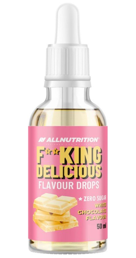 Allnutrition Fitking White Chocolate skonio skonio lašai, 50 ml