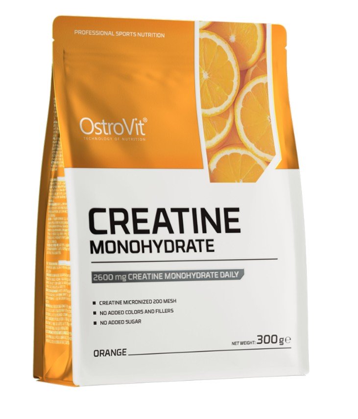 OstroVit kreatino monohidratas apelsinų skonis