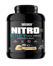 Weider Nitro Whey Super Formula, Vanilės ledų skonio baltymų milteliai