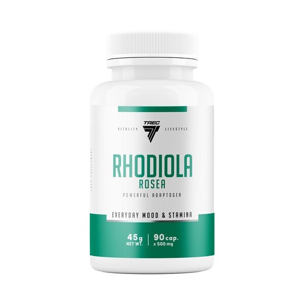 Trec Nutrition Rhodiola Rosea kapsulės nuotaikai ir stresui