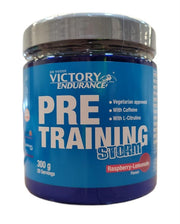 Pretreniruotės papildas Victory Endurance Storm, Raspberry-Lemonade, 300 g