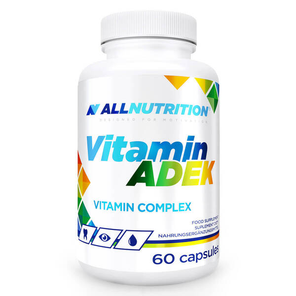 Allnutrition Vitamin ADEK - 60 kapsulių, maisto papildas