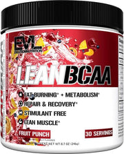 EVLution Nutrition BCAA, vaisių punch, 246g