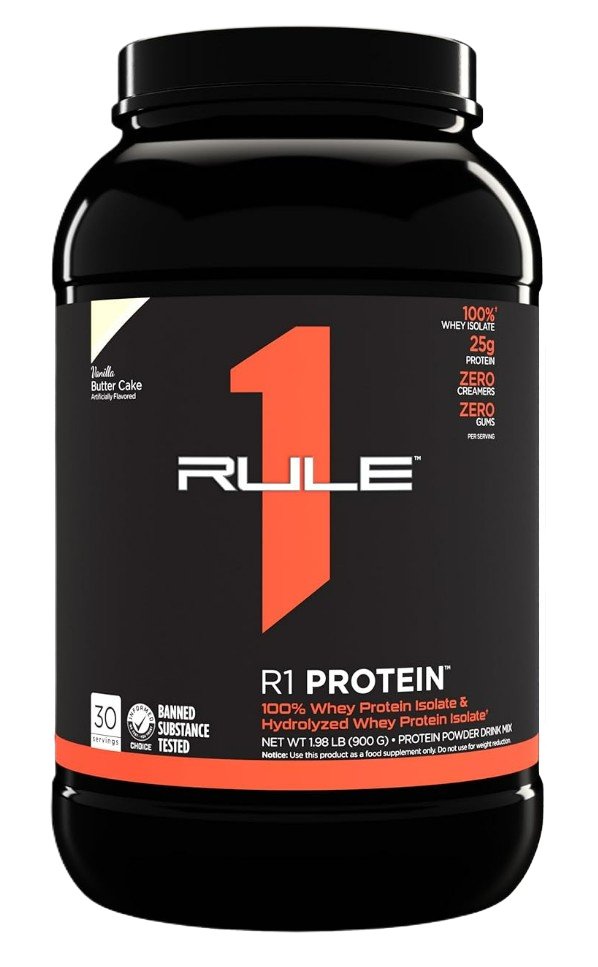 Baltymų milteliai, vanilės skonio, Rule One R1 Protein