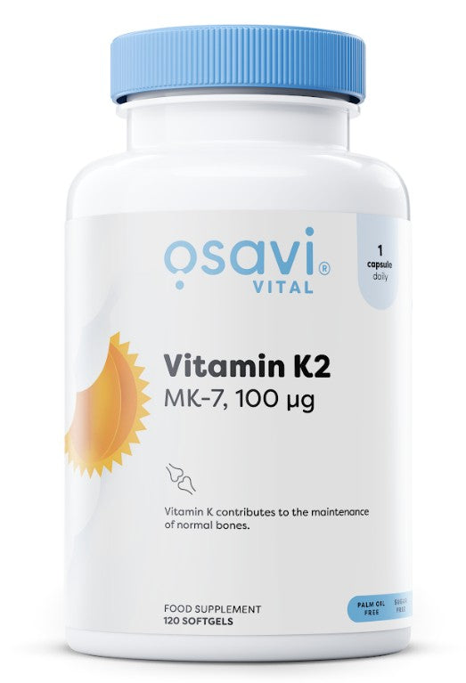 Vitaminas K2 kapsulės