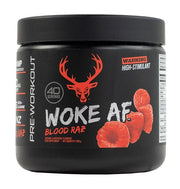 Bucked Up Woke AF Blood Raz maisto papildas, energijos stipriklis, prieš treniruotę
