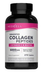 NeoCell rohusöödetud kollageenipeptiidid + C-vitamiin ja biotiin - 270 tabletti