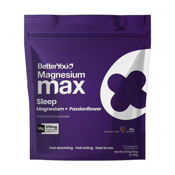 Maisto papildas Magnesium Max Sleep, natūrali kakava