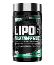 Nutrex Lipo-6 Stim-Free - 60 kapslit