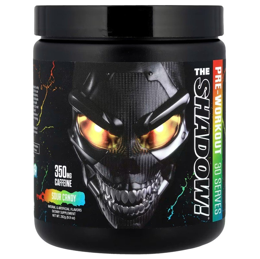 JNX Sports The Shadow! Sour Candy maisto papildas, 282 g, energijos gėrimas sportui