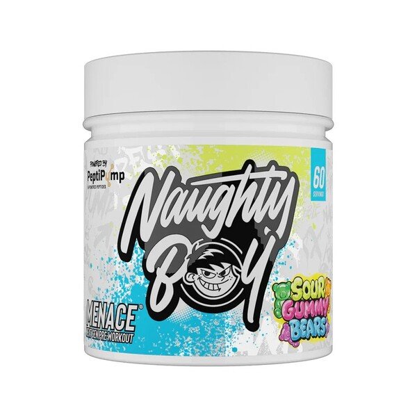 Naughty Boy Menace V2, Sour Gummy Bear - 420 g maisto papildas