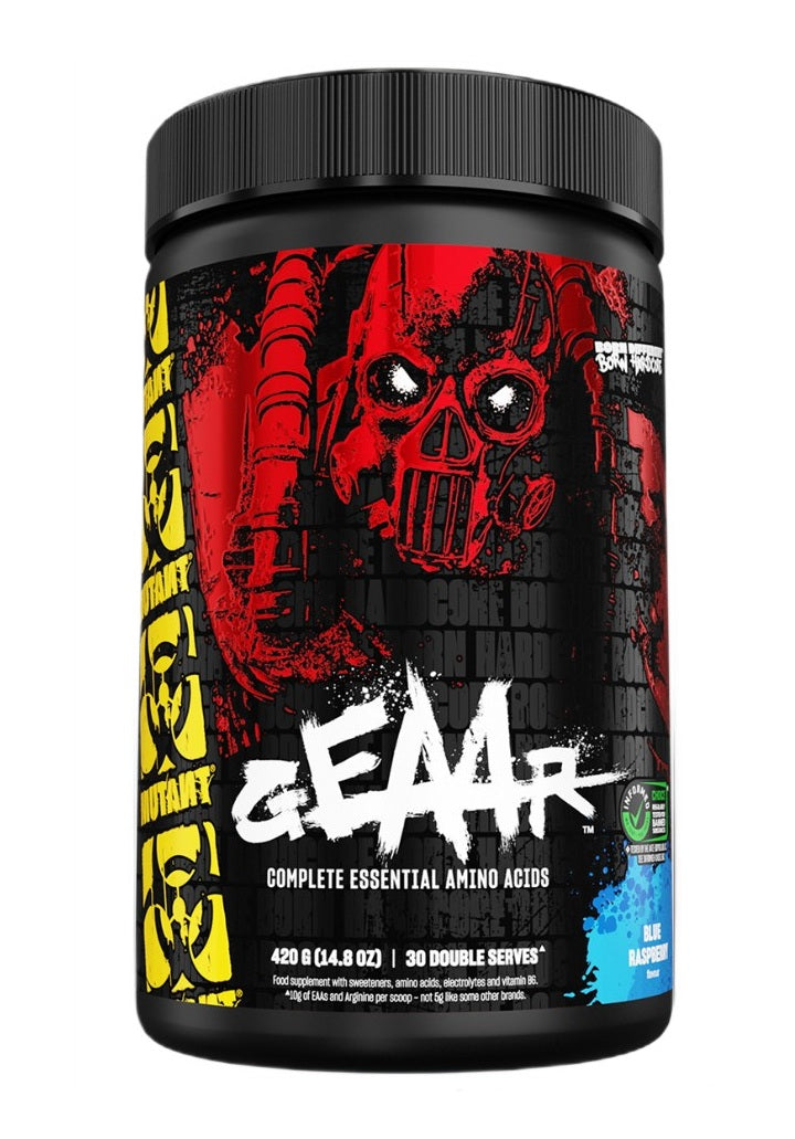 Mutant GEAAR, Mėlyna avietė, sporto papildas, amino rūgštys, 420 g