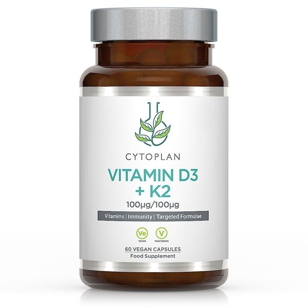 Cytoplan D3-vitamiin + K2 - 60 kapslit