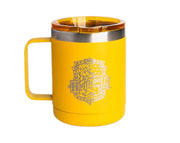 Hufflepuff termosas su Harry Potter logotipu, geltona spalva, 350 ml