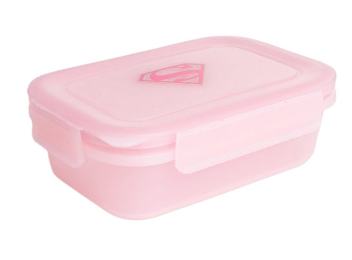 Supergirinė maisto dėžutė, 800 ml, rožinė