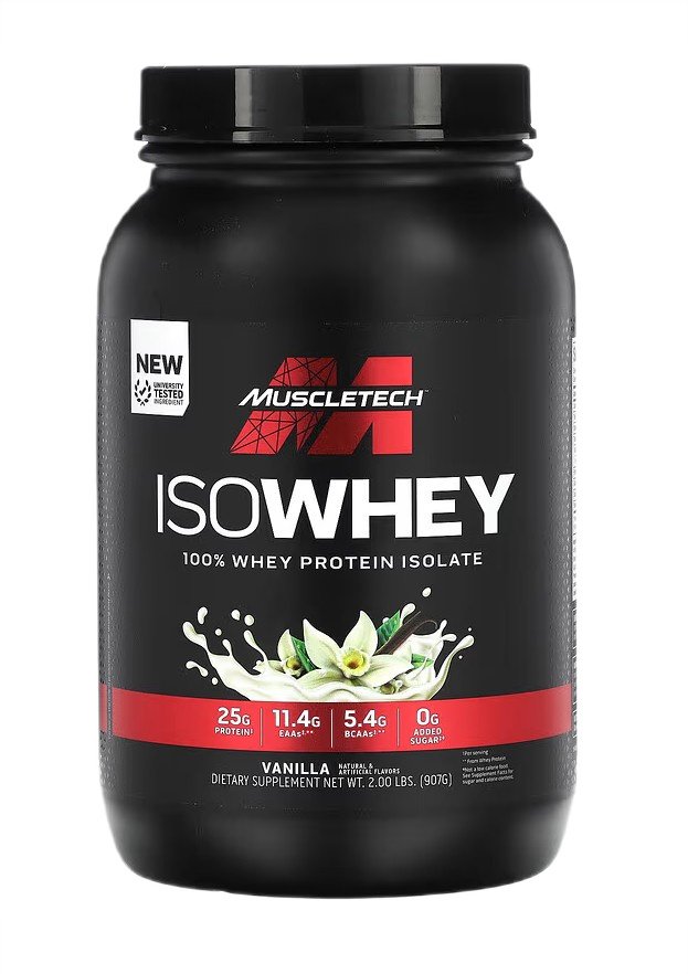 MuscleTech Iso Whey, Vanilės baltymai