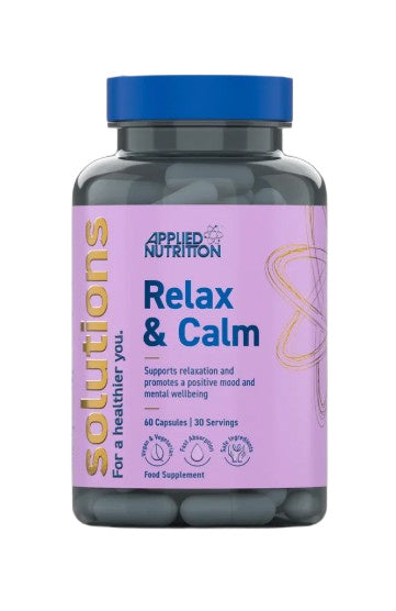 Applied Nutrition Relax & Calm kapsulės, sveikatos ir gerovės papildas