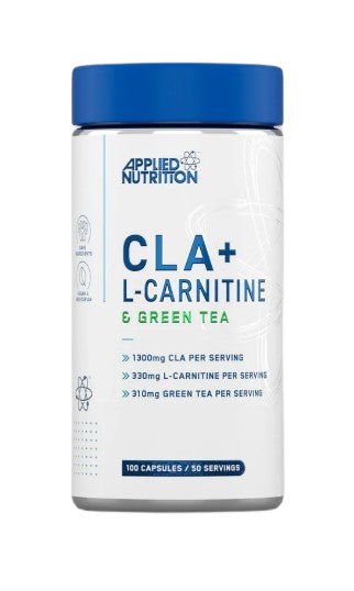 Maisto papildas CLA + L-Carnitine ir Žalioji arbata, 100 kapsulių
