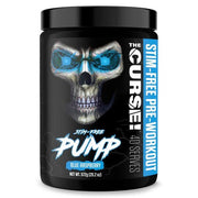 JNX Sports The Curse! Stim-Free Pump, Mėlyna avietė, sporto papildas