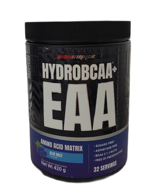 ProSupps HydroBCAA + EAA, Blue Razz - 420 grammi