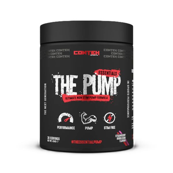 Conteh Sports The Pump, Strawberry Bubblegum - 414 g maisto papildas