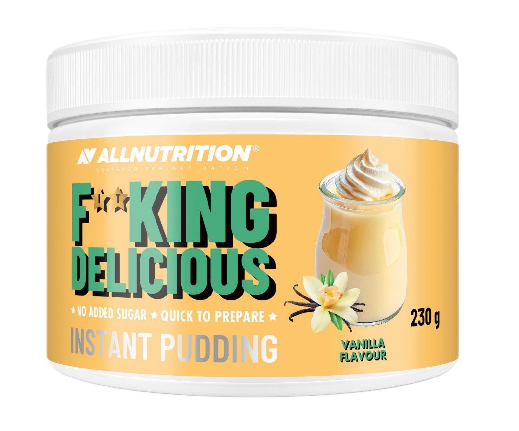 Allnutrition Fitking Vanilės skonio pudingas, 230 g