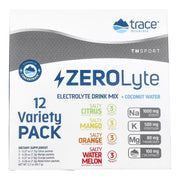 Trace Minerals ZEROLyte 12 paketėlių, elektrolitų gėrimo mišinys