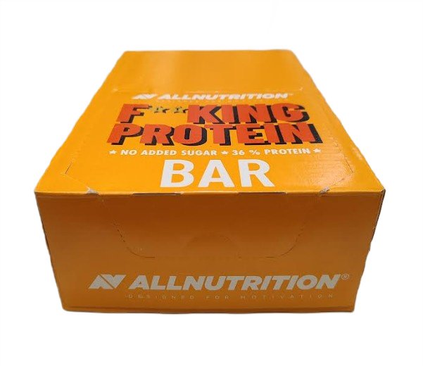 Allnutrition Fitking Protein Bar, Caramel Peanut - 15 x 55g