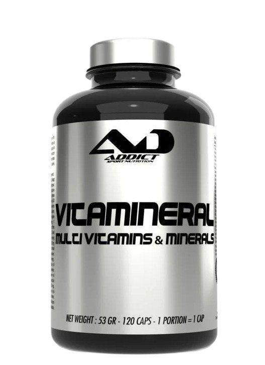 Addict Sport Nutrition Vitamineral - 120 kapsulių
