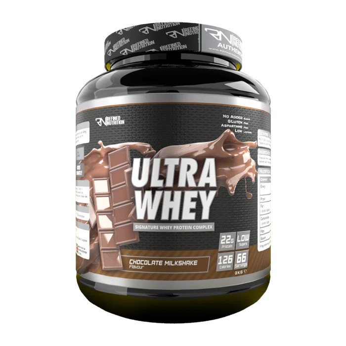 Refined Nutrition Ultra Whey, Šokoladinis pieno kokteilis, 2000 g