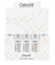 OstroVit Marine Collagen Shot, kokosų persikų skystas papildas