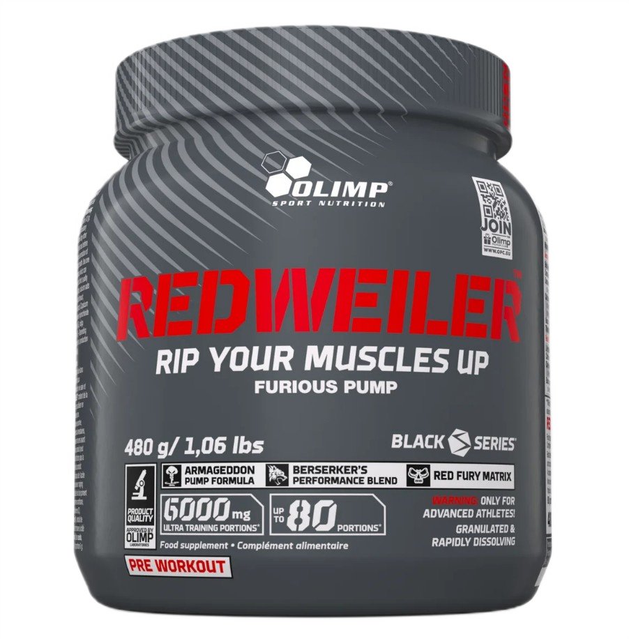 Olimp sporto papildas Redweiler, mėlynosios uogos, 480 g