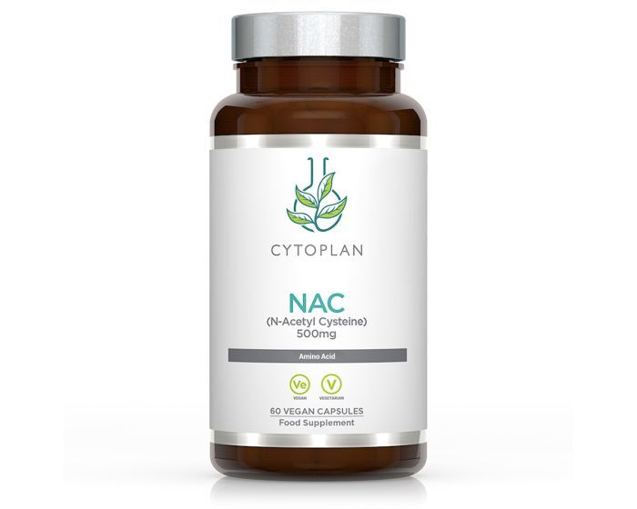 Cytoplan NAC kapsulės, maisto papildas, kepenų sveikatai