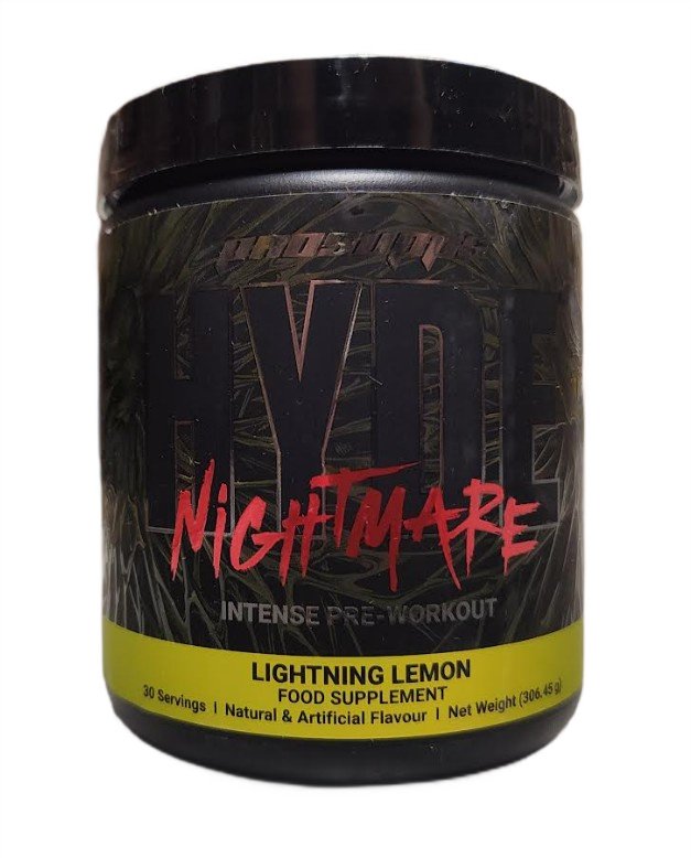 ProSupps Hyde Nightmare, välgunoodiline sidrun - 306 grammi