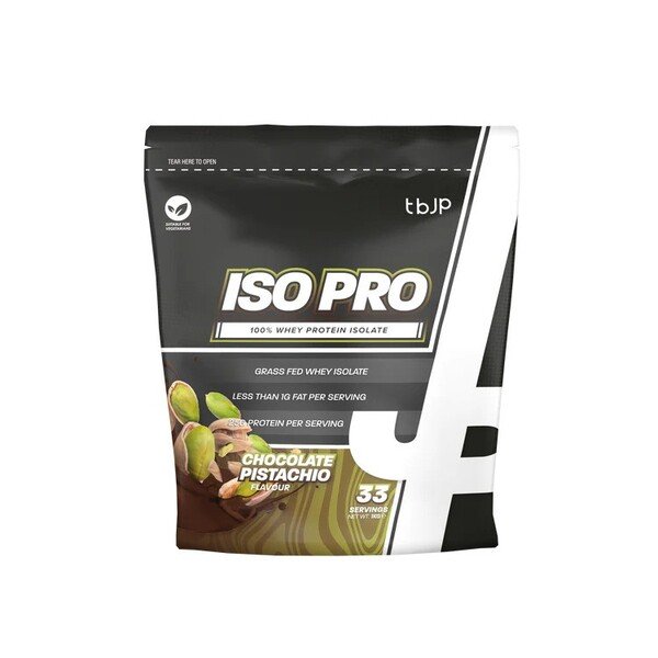 Trained by JP Iso Pro, šokolado pistacijų baltymų milteliai, 1000 g