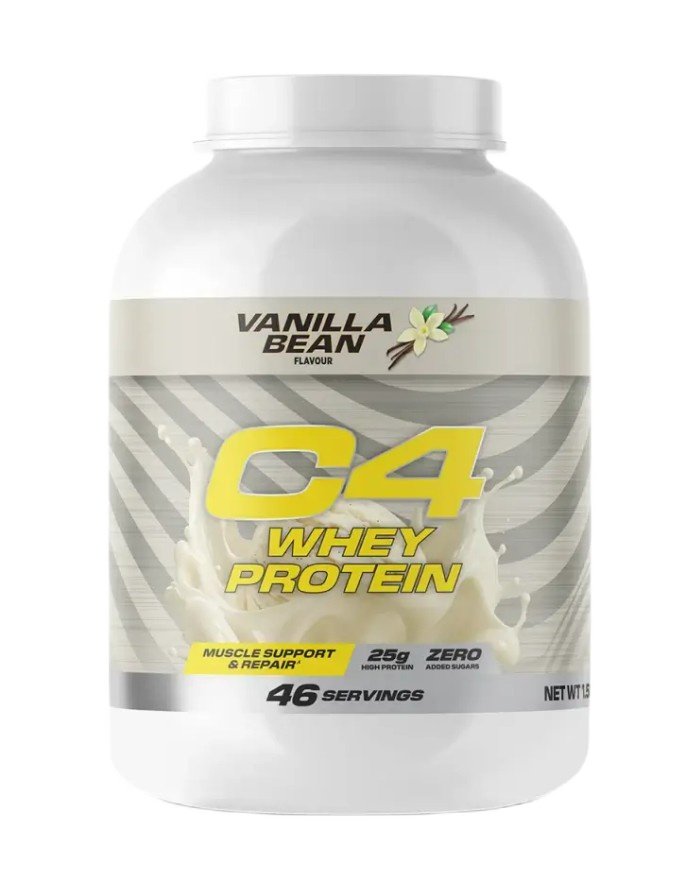 Cellucor C4 Whey Protein, Vanilės skonio, 1587 g